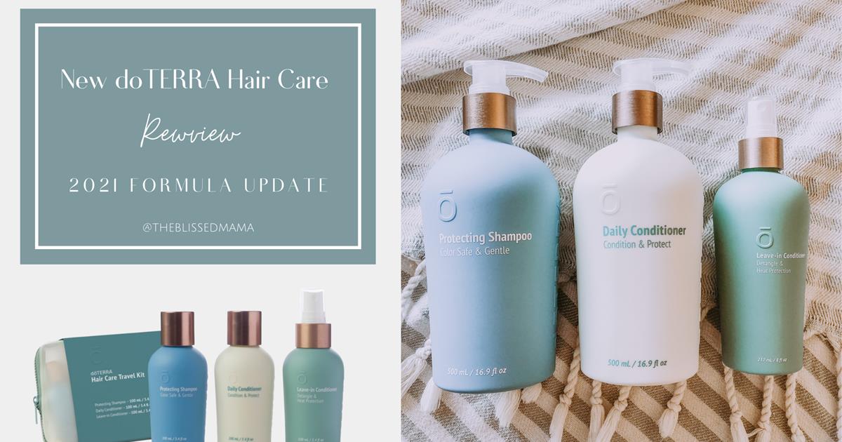 New doTERRA Hair Care Review 2021 Formula Update