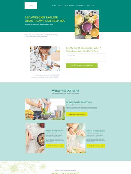 5 Page Website Templates
