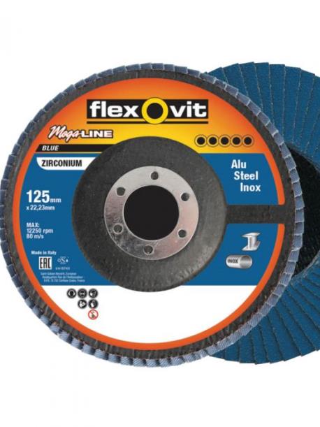 60 GRIT FLAP DISC - FLEXOVIT