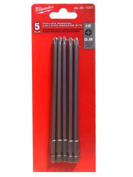M18 FUEL™ COLLATED SCREW GUN REDUCED BITS (5PK)