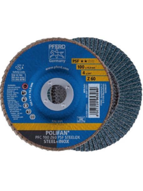 4 60 GRIT FLAP DISC - PFERD
