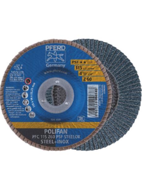 4.5 60 GRIT FLAP DISC- PFERD