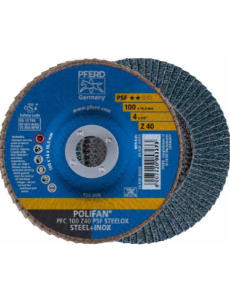 4 40 GRIT FLAP DISC - PFERD