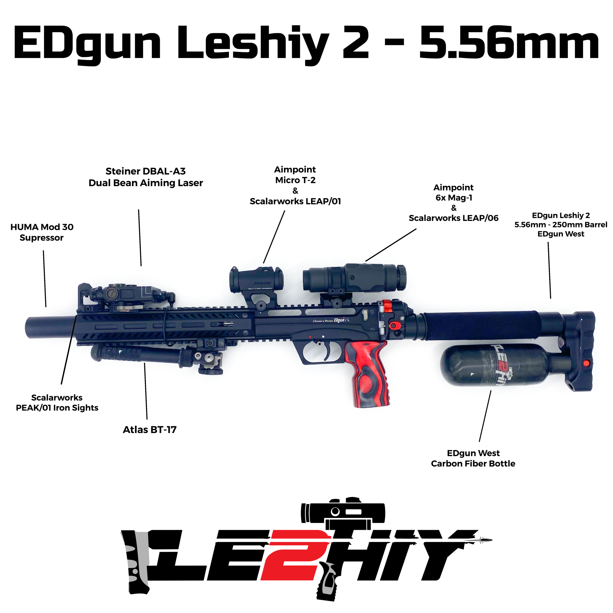 The Best Airgun for Hunting EDgun Leshiy 2