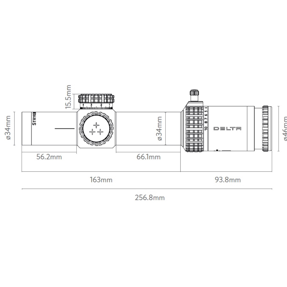 Delta Stryker HD 1-10X28
