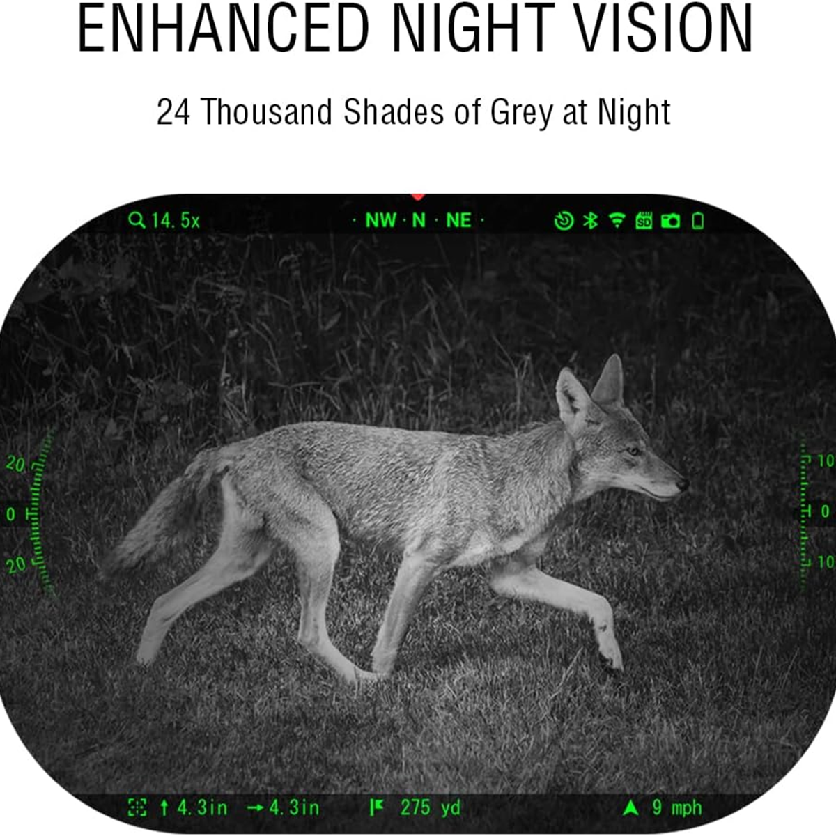 ATN X-Sight 5 LRF Smart Day/Night Hunting Scope w/Ballistics Calc