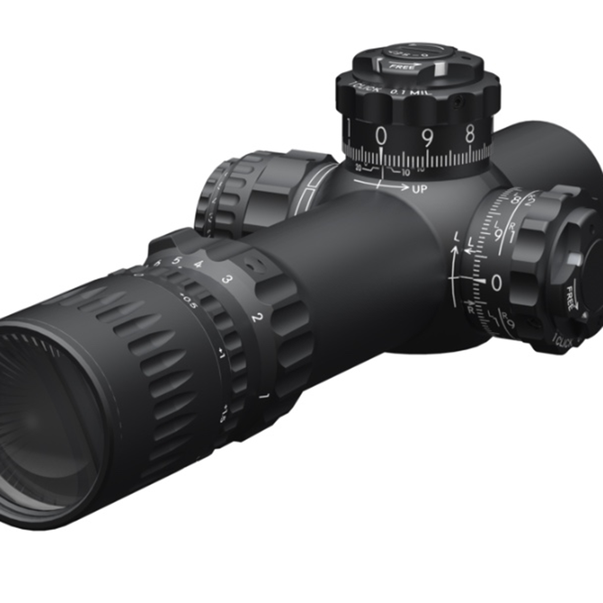 Shorty March-FX Compact FFP & Dual Focal 34mm Tube 1-10x24mm