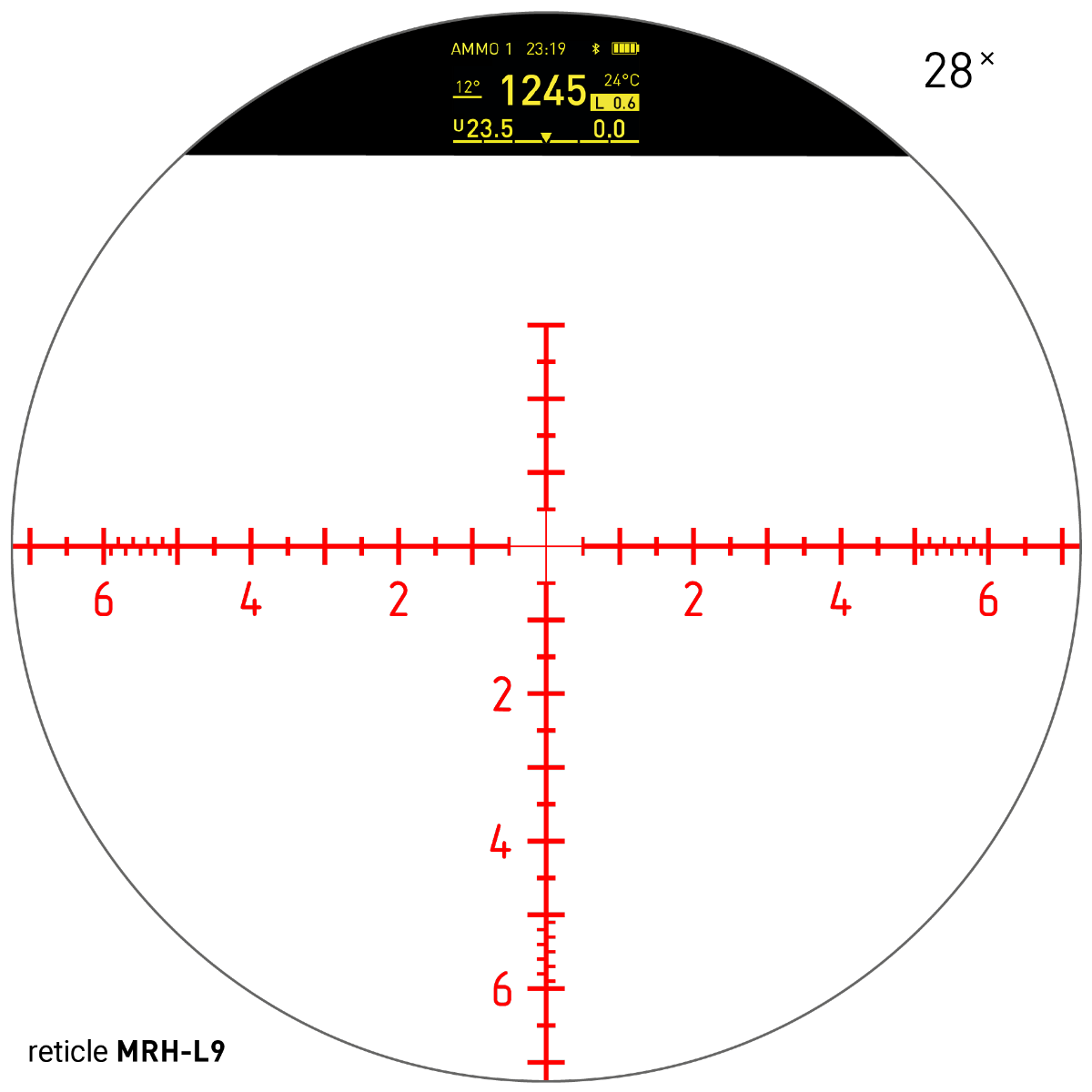 Dedal-NV DHF 4-28×56 Harrier FFP