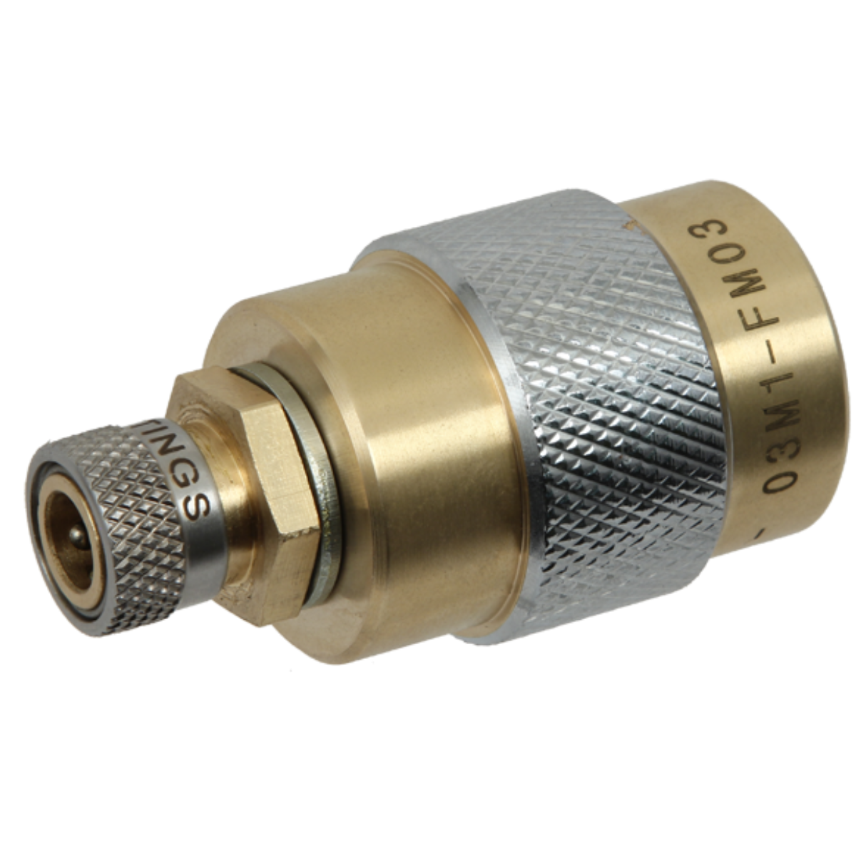 300 DIN Female to Female QC Fitting