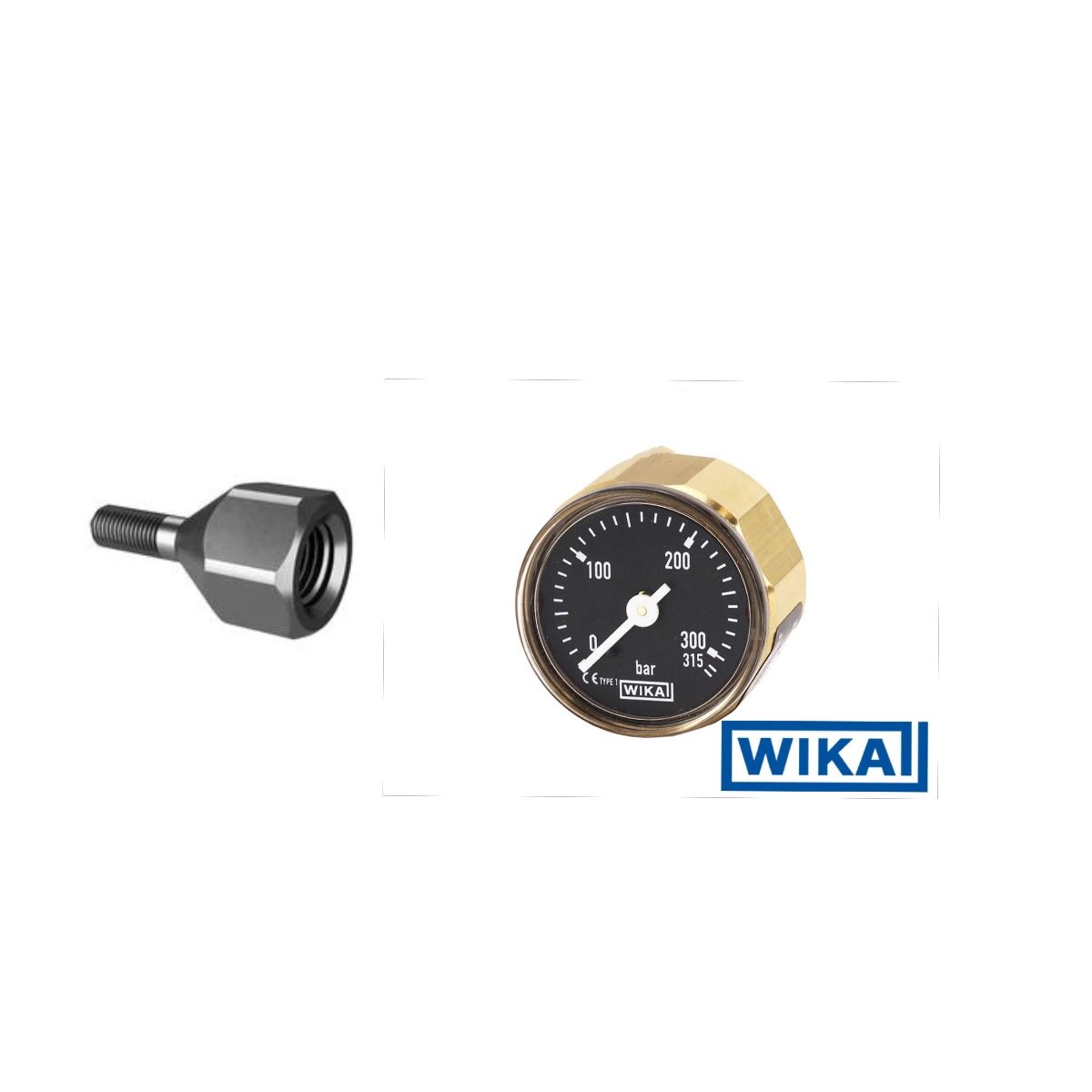 EDgun Plenum Gauge Adaptor