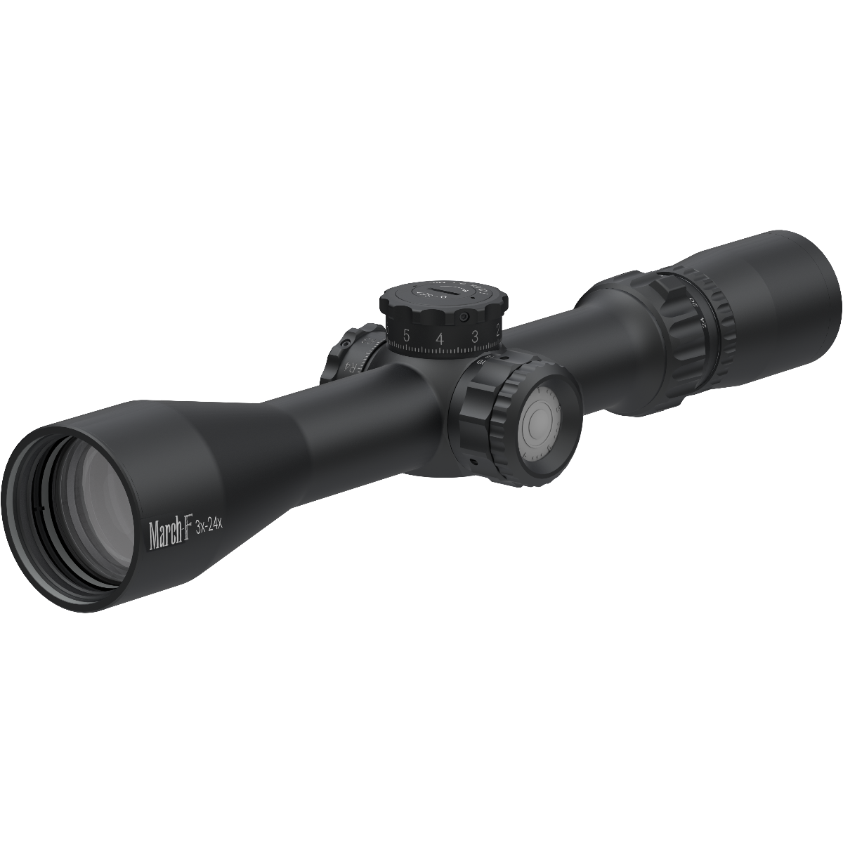 March  3-24x42mm TR1H Reticle (FFP)