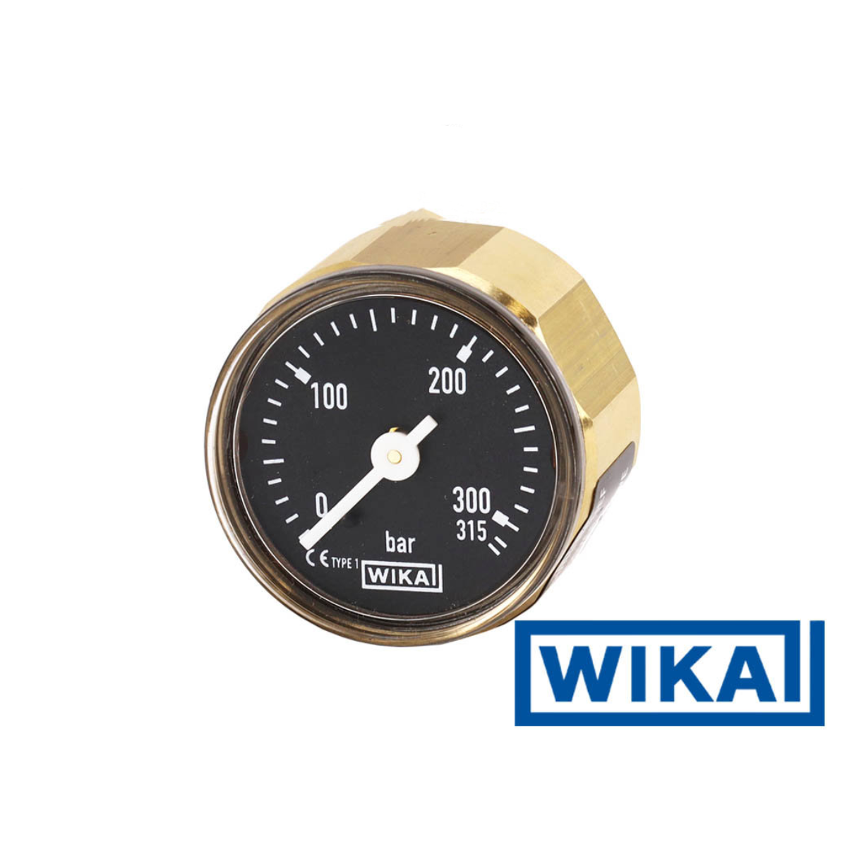 Wika Analog Gauge 315 Bar -Black