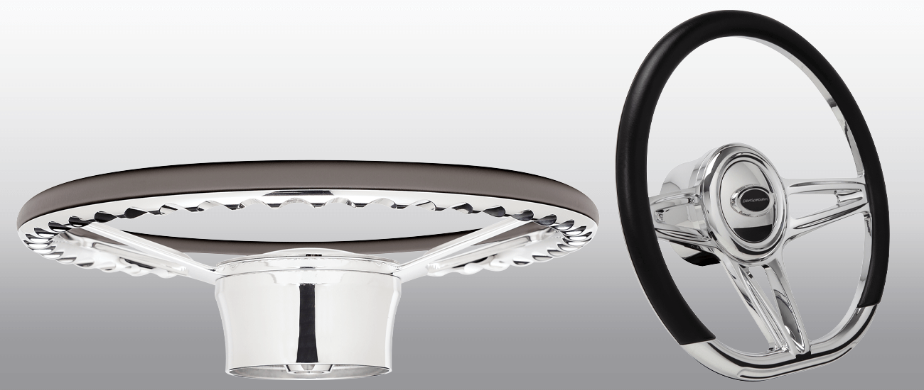 Steering Wheel Half-Wrap Rings