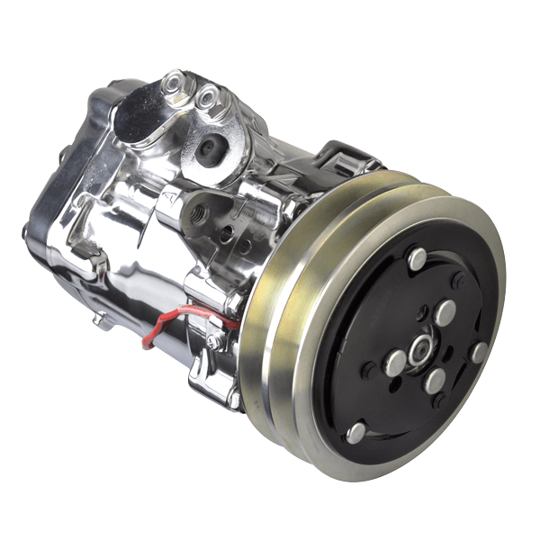 A/C Compressor – Sanden SD-7 V-Groove Polished