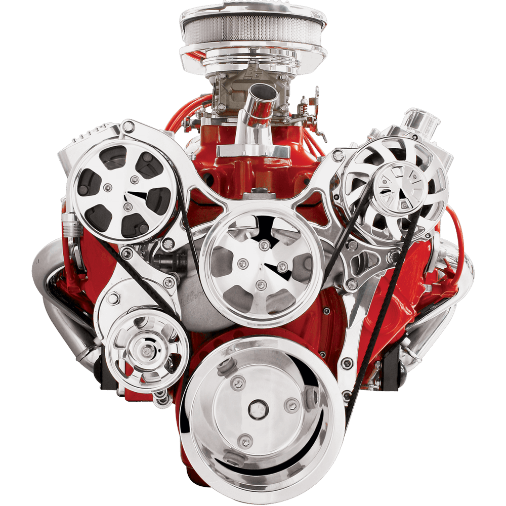 Tru Trac Serpentine System - Small Block Chevy
