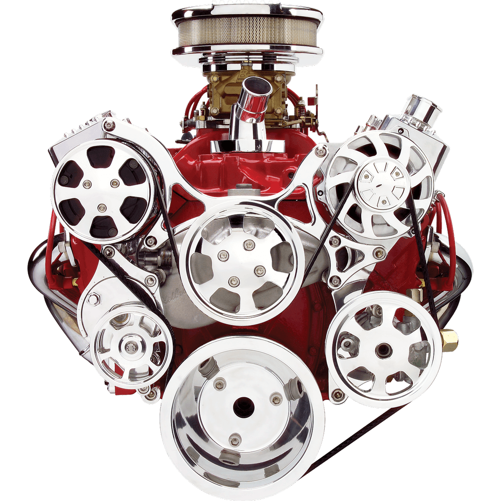 Premium Tru Trac Serpentine System - Small Block Chevy
