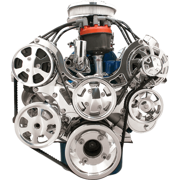 Premium Tru Trac Serpentine System - Small Block Ford