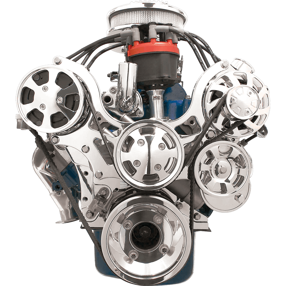 Premium Tru Trac Serpentine System - Small Block Ford