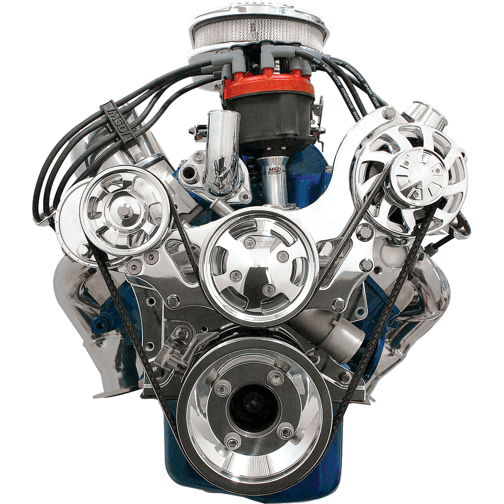 Premium Tru Trac Serpentine System - Small Block Ford