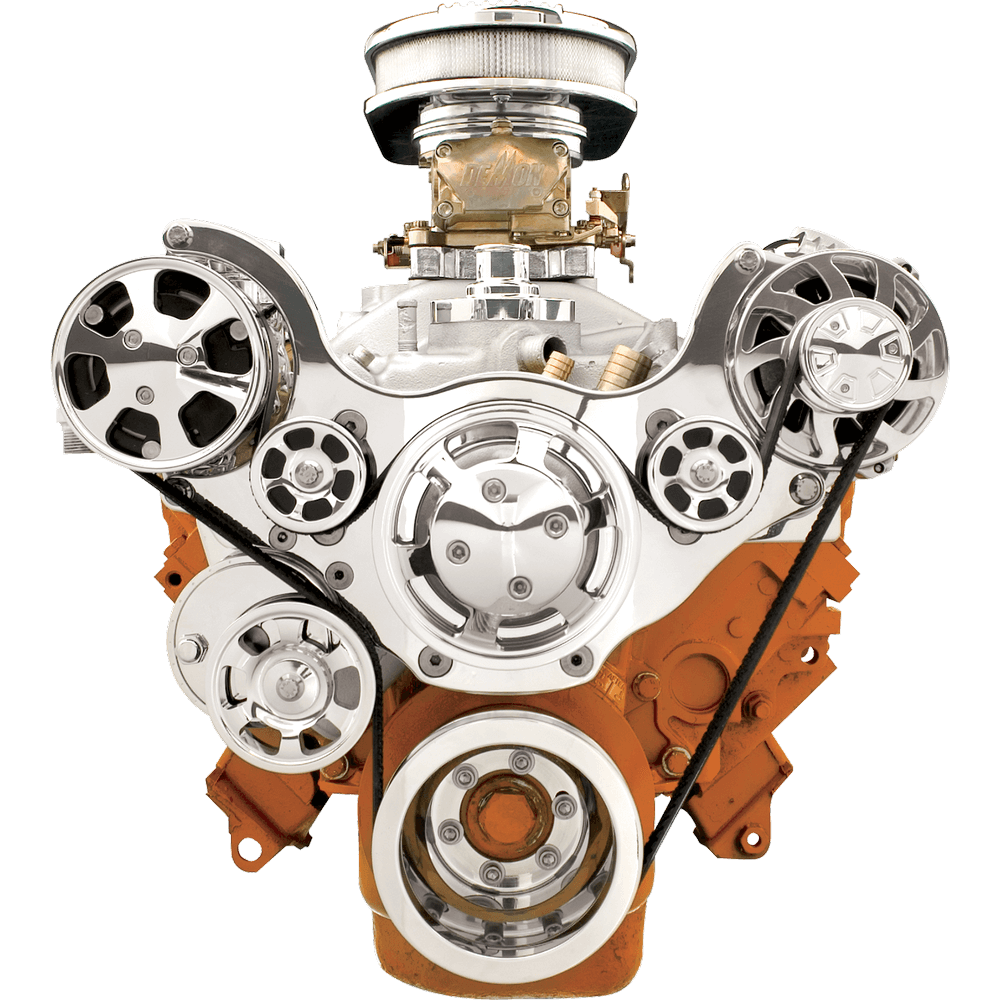 Tru Trac Serpentine System - Small Block Chrysler, LA/Magnum