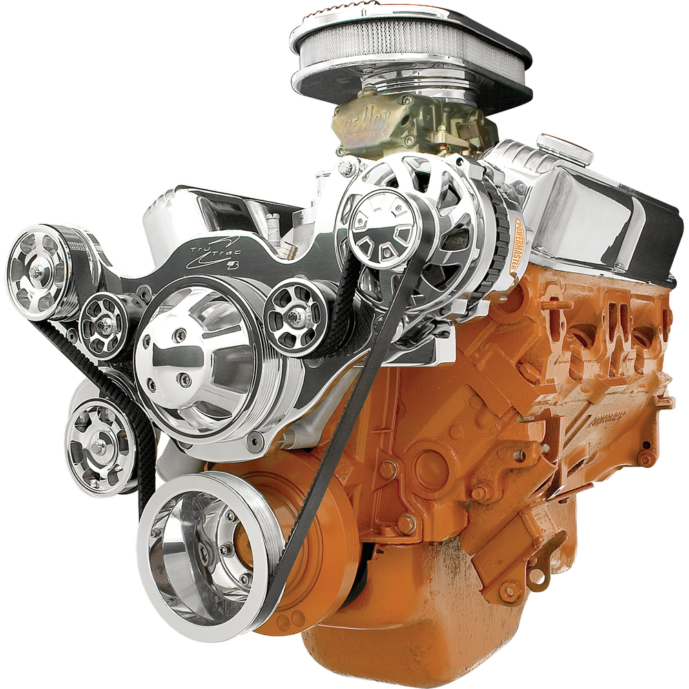 Tru Trac Serpentine System - Small Block Chrysler, LA/Magnum