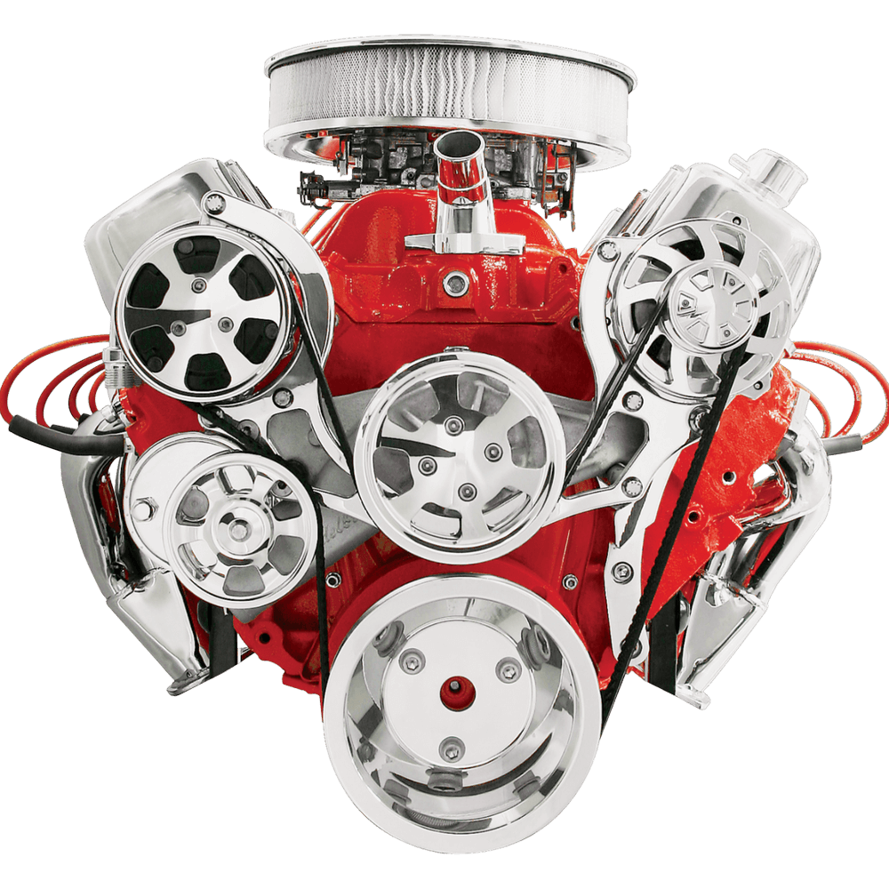 Premium Tru Trac Serpentine System - Big Block Chevy