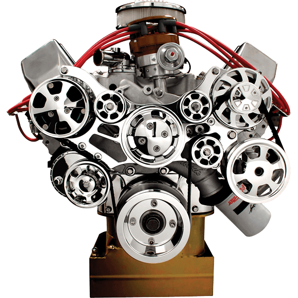 Tru Trac Serpentine System - Big Block Ford