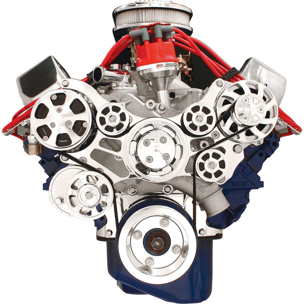 Tru Trac Serpentine System - Big Block Ford