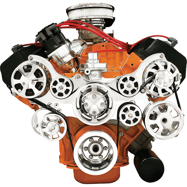 Tru Trac Serpentine System - Big Block Chrysler | HEMI