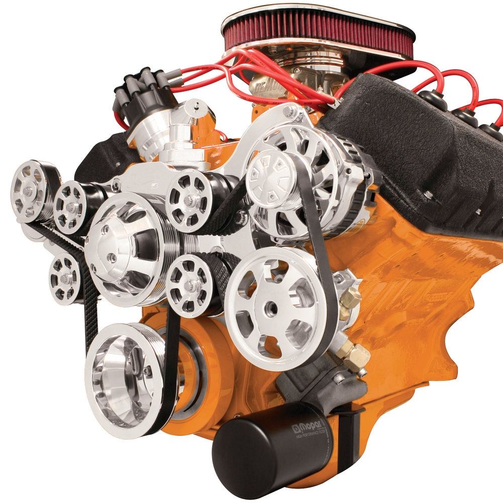 Tru Trac Serpentine System - Big Block Chrysler | HEMI