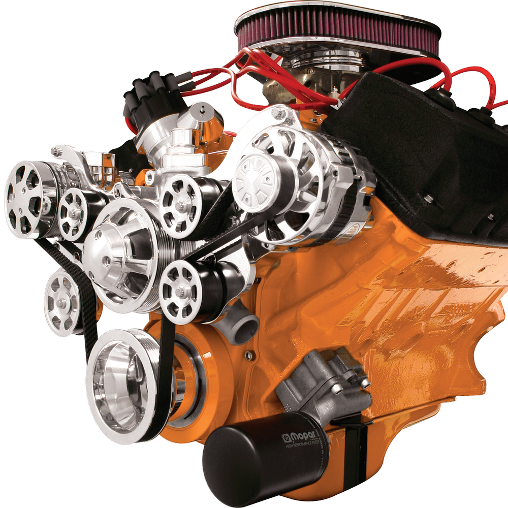 Tru Trac Serpentine System - Big Block Chrysler | HEMI