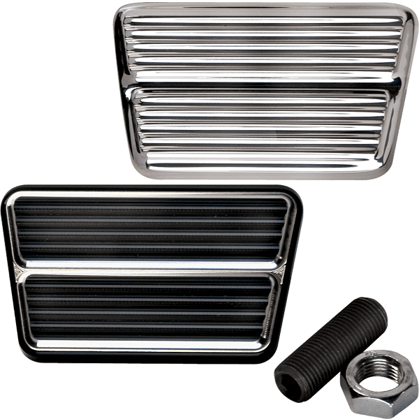 Brake/Clutch Pedal - Street Rod - Rectangle