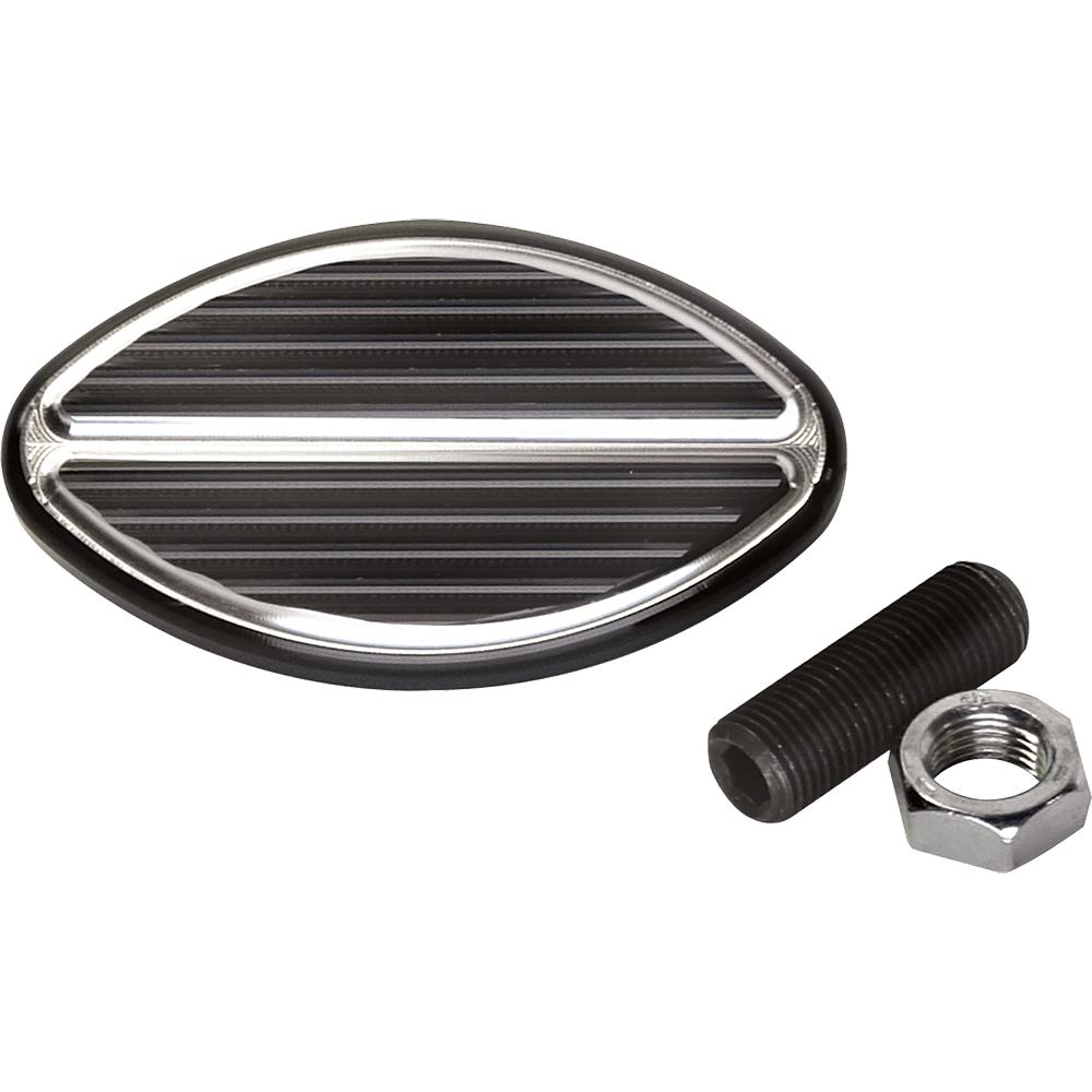 Brake/Clutch Pedal - Street Rod - Oval