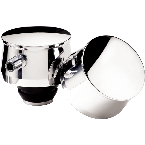 パーツ Billet Specialties PCV Breather Bowtie Billet Specialties | Plain Round Breathers / PCV Breathers