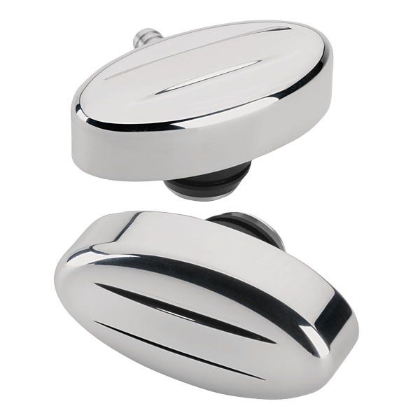 パーツ Billet Specialties PCV Breather Bowtie Billet Specialties | Plain Round Breathers / PCV Breathers