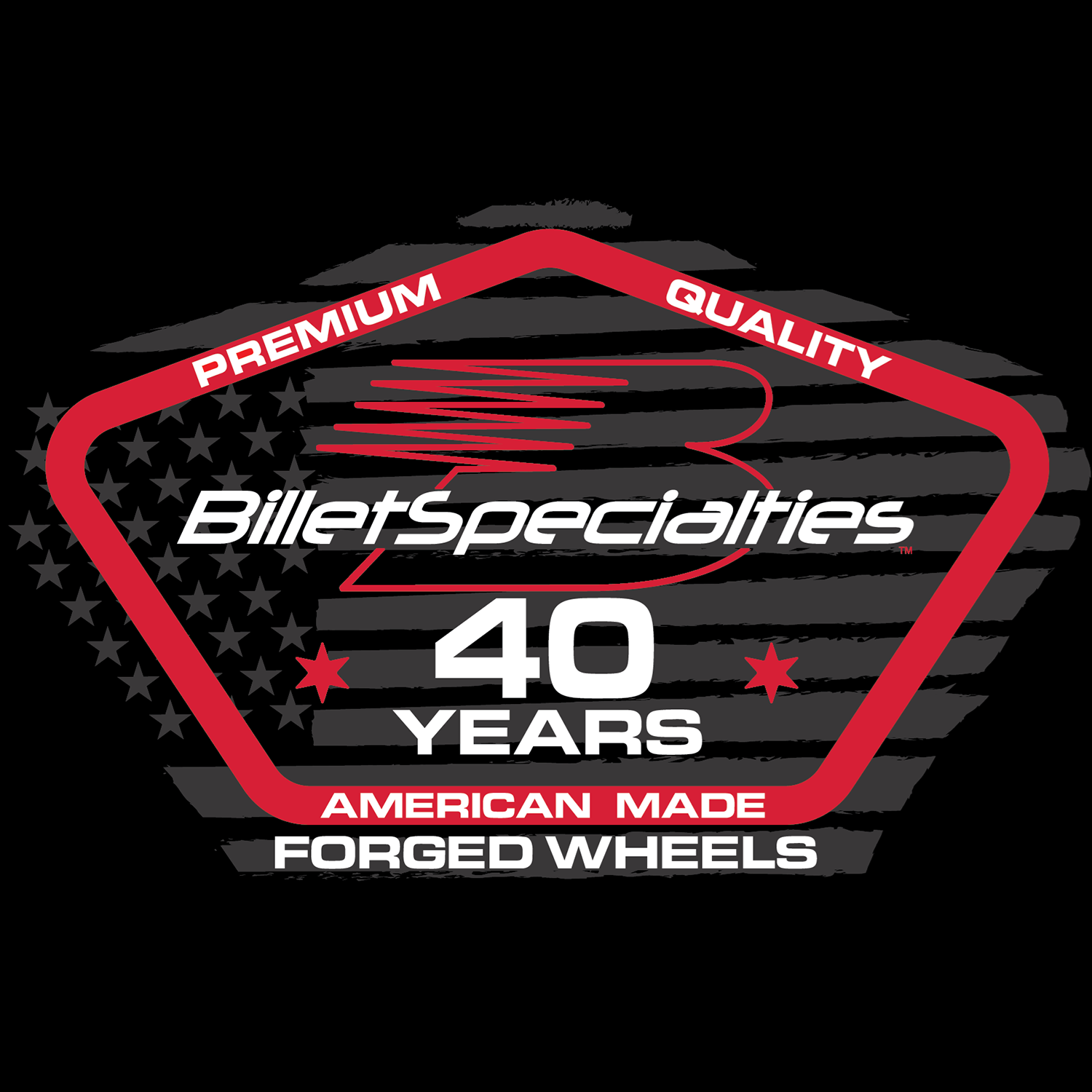 40 YEARS FLAG DRYBLEND