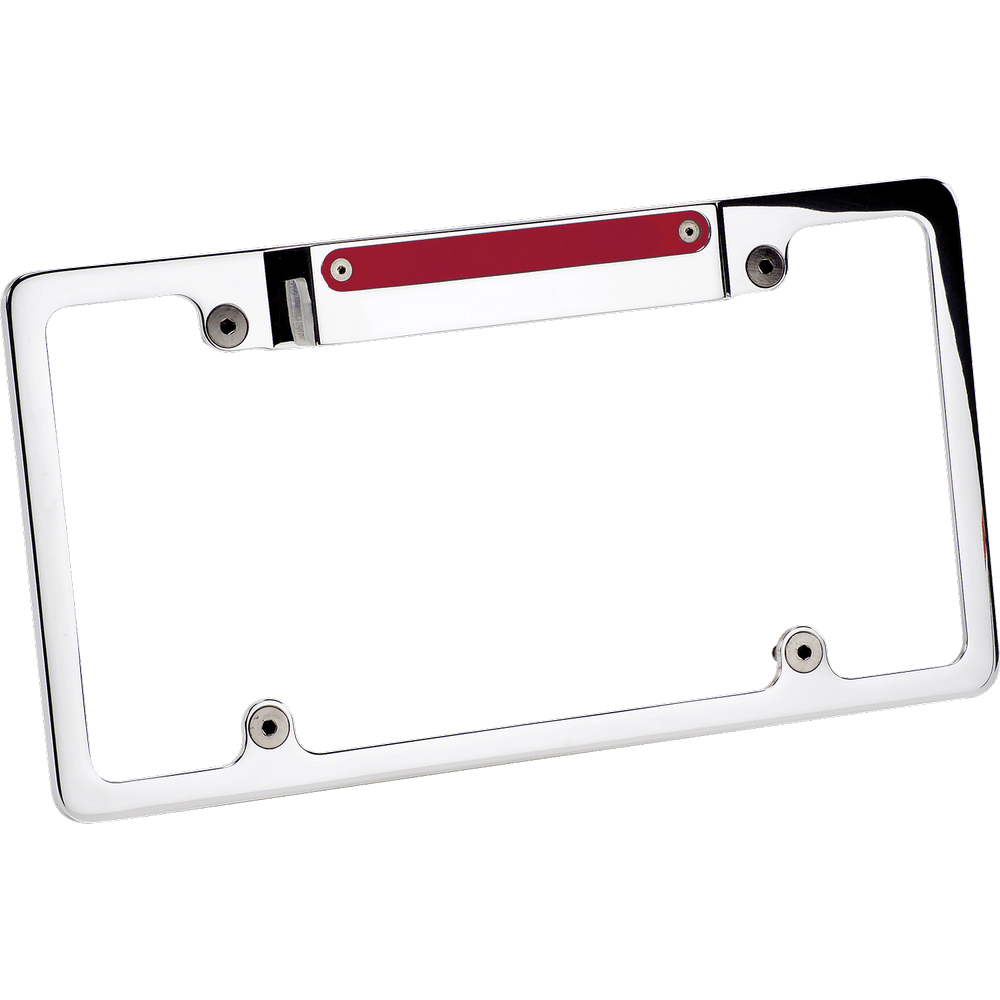 Recessed License Plate Frame - Lighted with 3rd Brake