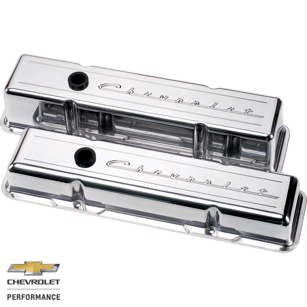 Chevrolet Script Small Block Chevy Valve Covers