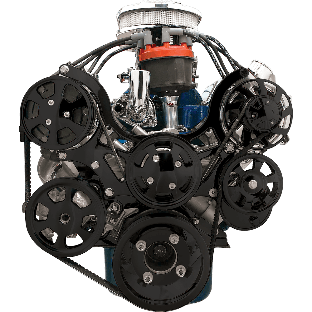 Premium Tru Trac Serpentine System - Small Block Ford