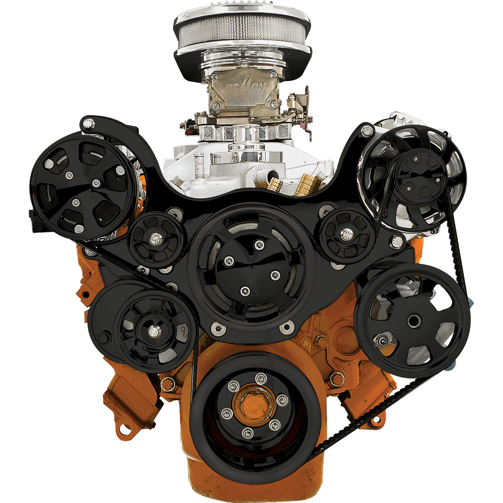 Tru Trac Serpentine System - Small Block Chrysler, LA/Magnum