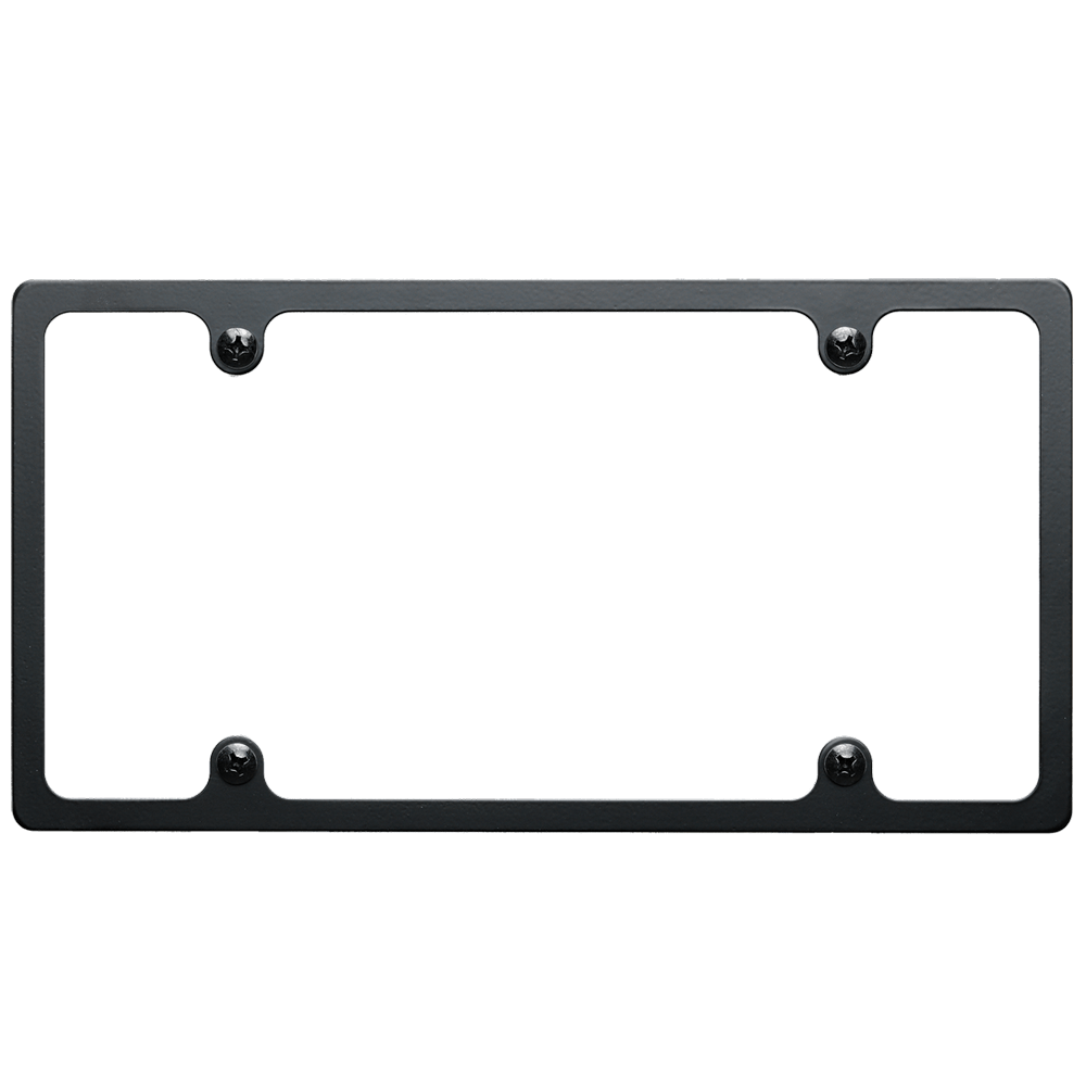 License Plate Frame - Plain Slim-Line