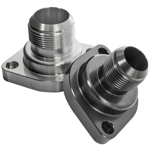 2004 - 09 LS Thermostat Housing (-16 or -20 AN, Raw or Black)