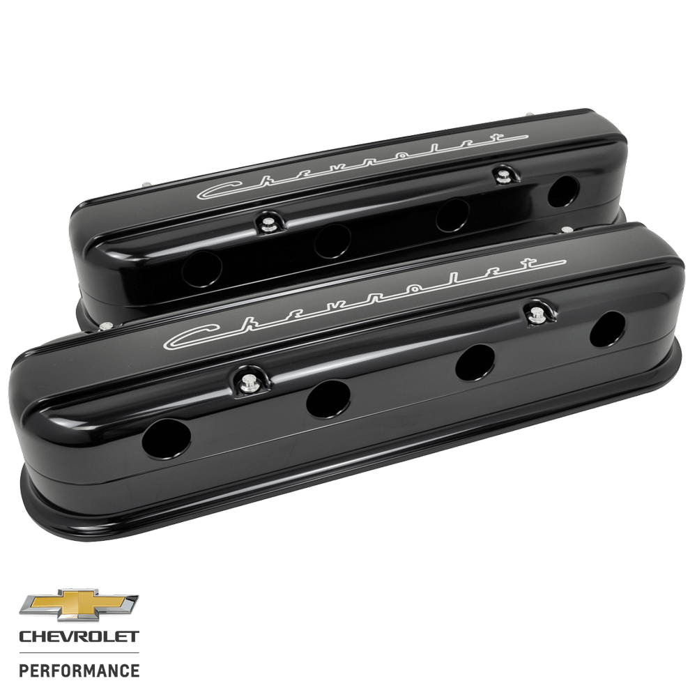 LS Chevrolet Script Modular Valve Covers