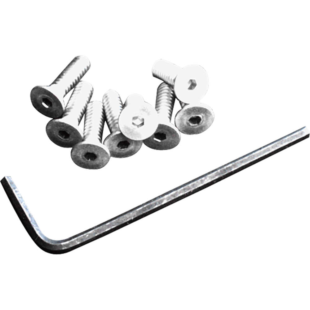 Billet Specialties Replacement Wire Loom Screw Kit with Wrench