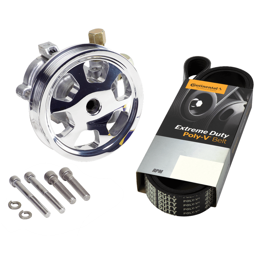 Billet Specialties Tru Trac Power Steering Addon Kit