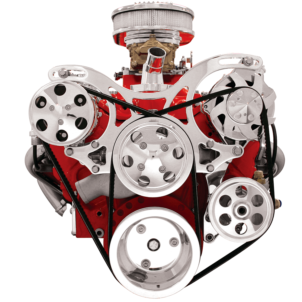 V-Trac Pulley System - Small Block Chevy