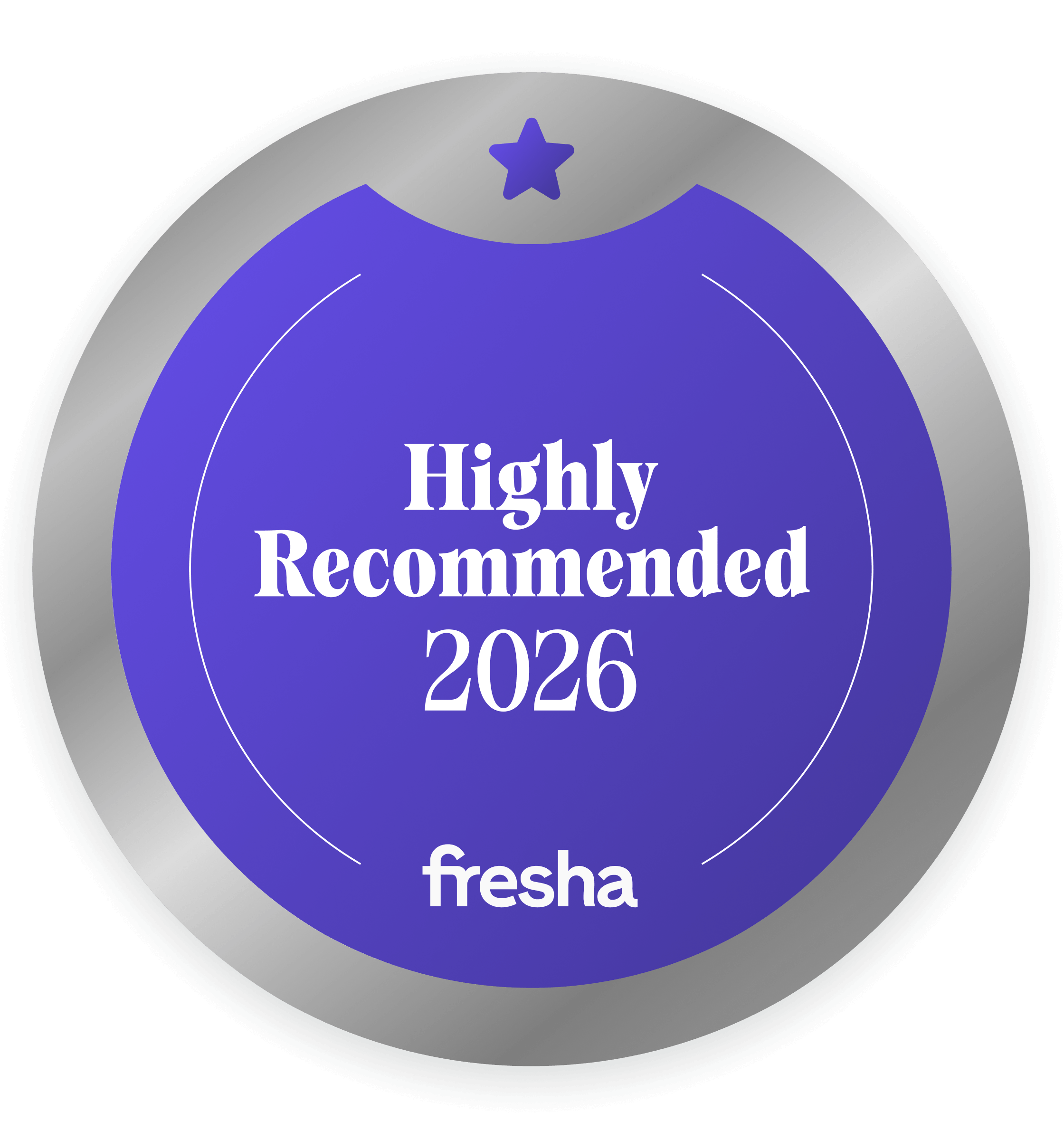 Fresha Highly Recommended 2026