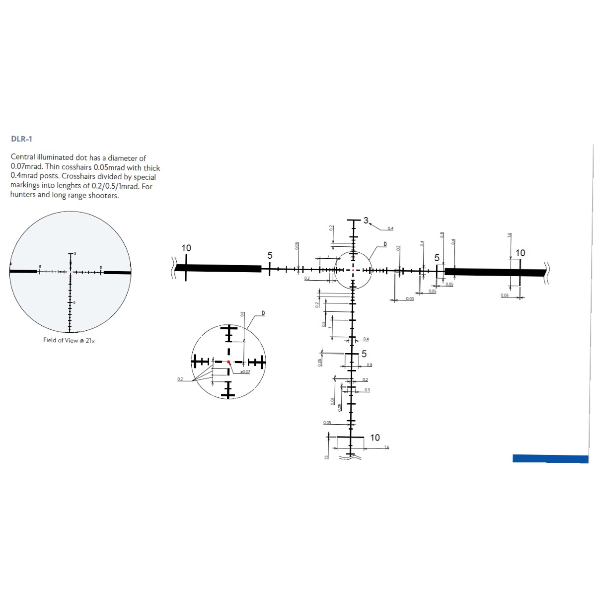 Delta Stryker 3.5-21X44 FFP