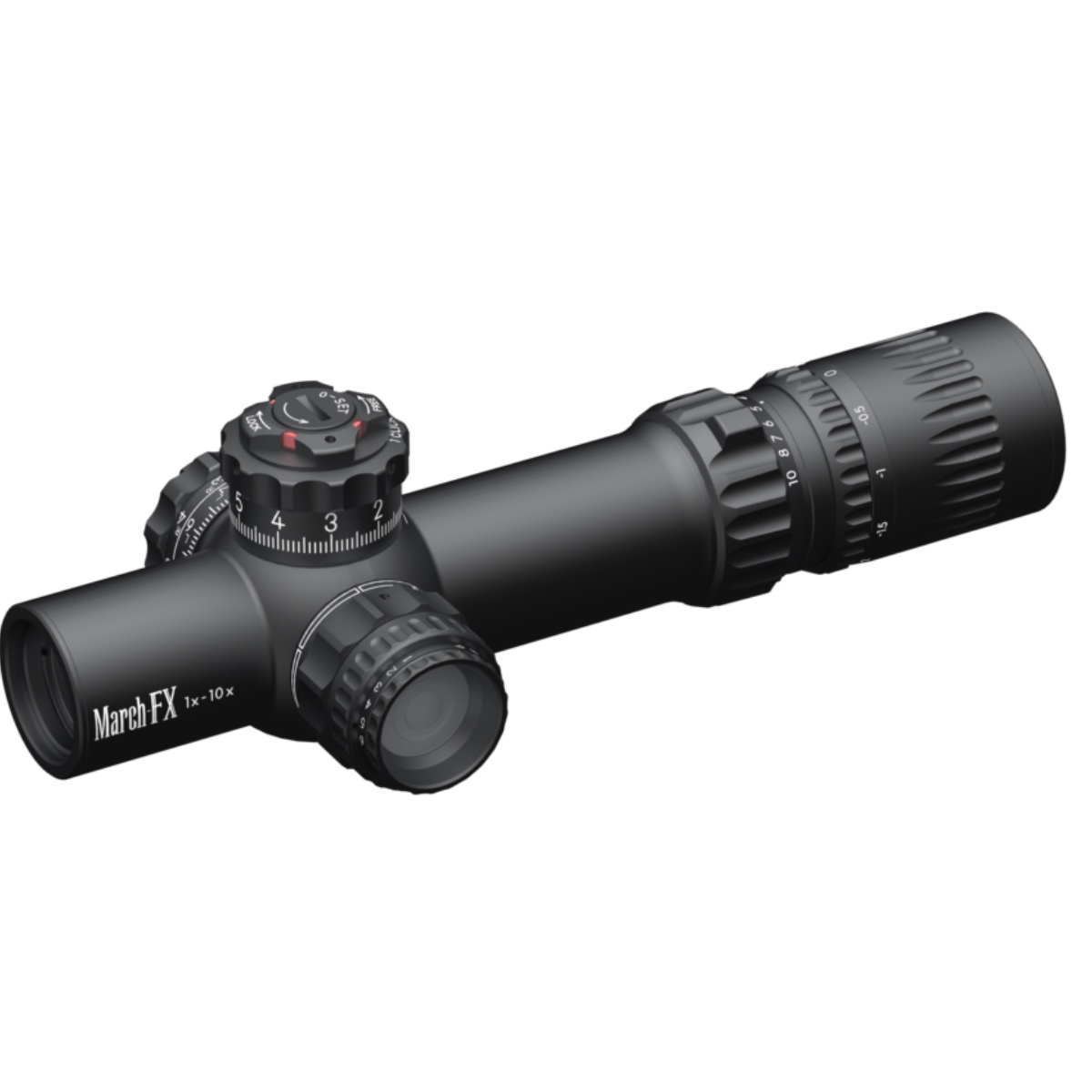 Shorty March-FX Compact FFP & Dual Focal 34mm Tube 1-10x24mm