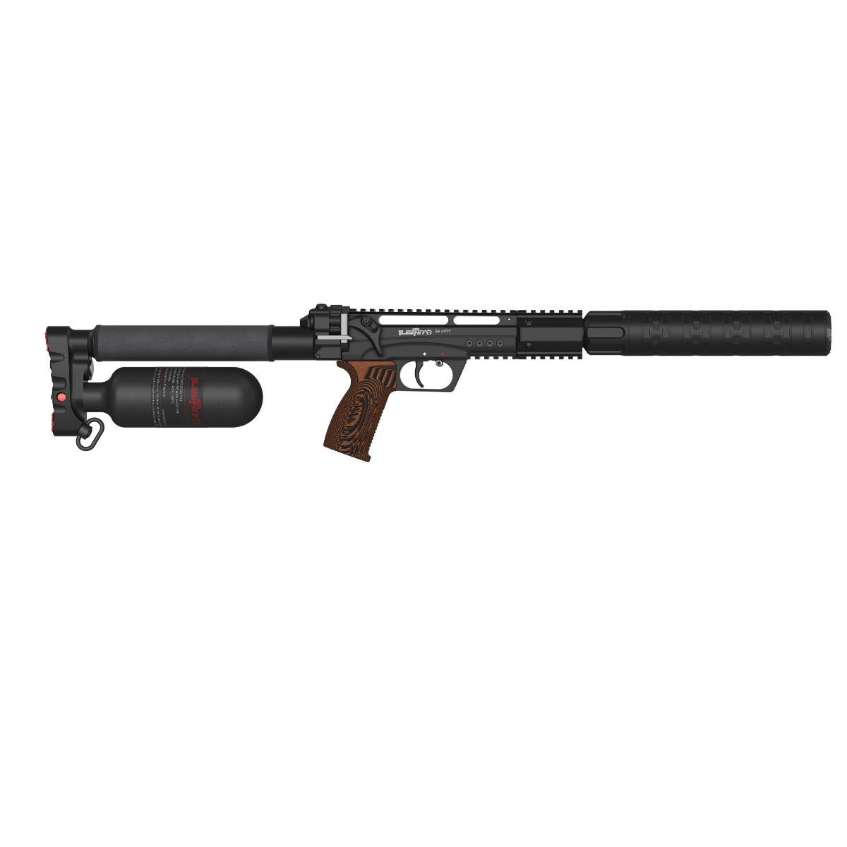 Edgun Leshiy 2 – 9mm (.35 Cal) Semi-Auto | 250mm Barrel